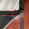 Customizable size 100% Blackout Curtain Self-adhesive Portable Travel Window Shades For Living Room Bedroom Home Window. 