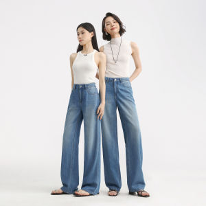 HIPPIE MISS | Brown Stretchy Straight Women Jeans