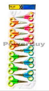 12 Pcs Gunting Grip Warna Renteng/Gunting 4 Inch/Gunting Murah