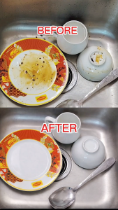 Crocodile Brand 4PCS Span Dapur Span Cuci Pinggan Tahan Lama Sesuai Untuk Kuali Non-Stick Span Cuci Pelbagai Guna Kitchen Sponge Non-Scratch Dish Sponge Non-Stick Pan Sponge Long Lasting Sponge Multipurpose Sponge
