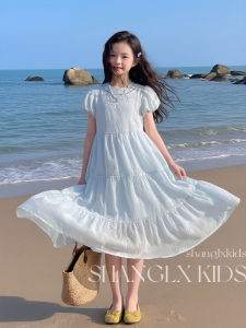 SHANGLEXIONG | Đầm Hè Thiết Kế Độc Đáo Cho Bé
