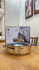 Nồi chảo chống dính đa năng WMF Devil 28cm nội địa Đức chất liệu thép không gỉ bảo hành 12 tháng