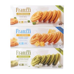 Franzzi | Cheese Pistachio Jasmine Matcha Salt Flavor Cookies