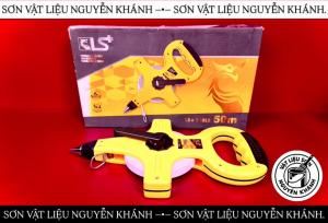 Thước Dây Cuộn Tay Quay Khung Hở LS+ Tools 50m – Thước Đo Công Trình Đo Đất Đo Khoảng Cách