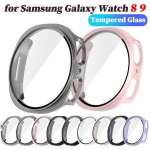 Ốp Bảo Vệ Màn Hình Bằng Kính Cường Lực Samsung Galaxy Watch 8 9 40mm 44mm Vỏ Ốp Chống Trầy Xước Cho Galaxy Watch 9