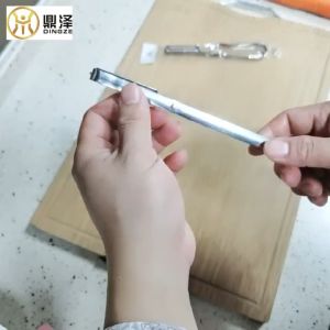 Pisau Peeler Pengupas Pengelupas Pemotong Kulit Buah Parutan Sayuran Full Stainless