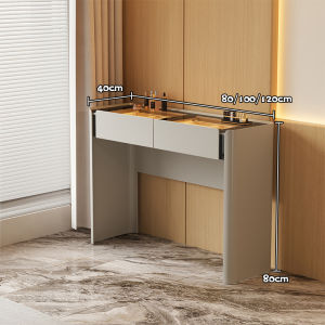 Simplified Style Makeup Table Dresser Cabinet Combination