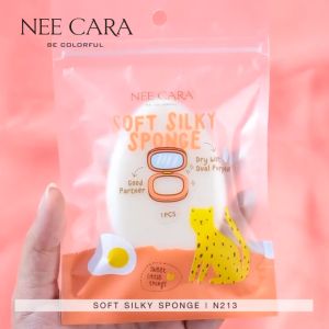 N213 Nee Cara นีคาร่า Soft Silky Sponge พัฟฟองน้ำ