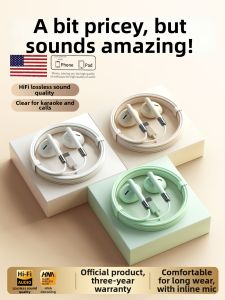 ERYE | Wired In-Ear Noise-Canceling High-Quality TypeC Headphones