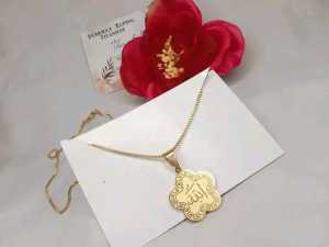 kalung liontin lapadz alloh titanium anti karat