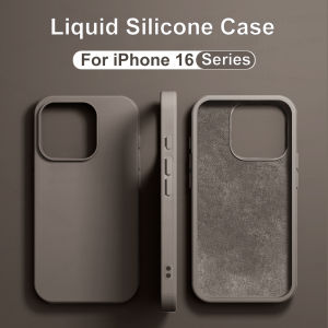 16 Pro Max Shockproof Phone Case For Apple iPhone 13 14 11 12 15 16 Pro Max 16 Plus New Liquid Silicone Bumper Cases Soft Cover