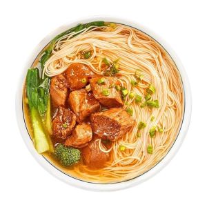 Ultra-Thin Flavored Buckwheat Hangzhou Noodles with Poria And Coix Seed Whole Box 5 Pounds Handmade Dried Noodles Health Food