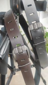 Genuine Real Leather Long Belt Men High Quality Pin Buckle Plus Size Belts for Men / Men Waist Strap Waistband Leather
