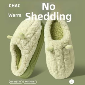 BUYANGSI | Comfy Slipper Non-Slip Warm Fluffy Indoor Shoes