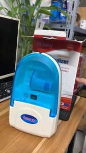 Máy xông khí dung hút mũi cho bé. Máy xông hút 2in1 Hibaby DT006 bảo hành chính hãng 5 năm