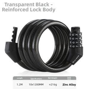 West Biking | Bike Anti-theft Password Lock Portable Cycling Equipment