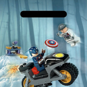 Educational Captain America VS Hydra Building Blocks