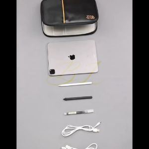 KNK (PU LEATHER IPAD TABLET) Multipurpose Digital Gadget Cable Pouch Earphone Organizer