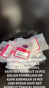 Bosh Monoshock CRF 150 - CRF 150 L Original Honda Bosh Mono Unitrack CRF 150 K84