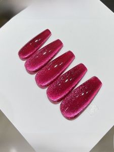 Ice Red Cat Eye Gel Polish Thousand Years Old Green Maldives Blue Sapphire Rose Red Internet Hot Xiaohongshu Crystal Cat Eye Gel Polish