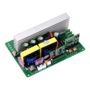 500W DC-AC Inverter 12-14.5V to 220V Sine Wave Step-Up Boost Converter with Switch and Fan Port Power Supply Module Transformer