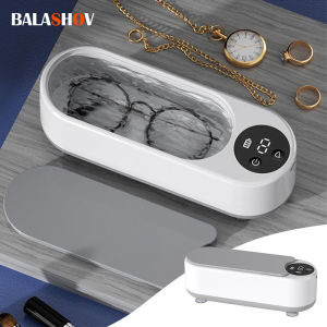 Portable Household Cleaning Machine 450ml Clean Pod Ultrasonic Cleaner Jewelry Cleaner Machine for Ring Glasses Makeup Brush
