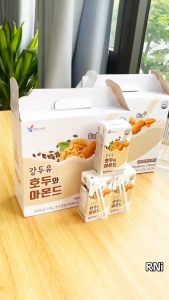 Sữa hạt óc chó hạnh nhân Hàn Quốc 190ml - Thùng 16 hộp - Date mới