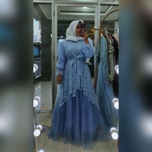 dress Manura ala ala kak shell/shelasaukia/dress lebaran/promo lebaran