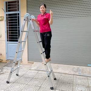 Thang nhôm khoá tự động 2m MIDACO (bản nhập khẩu)