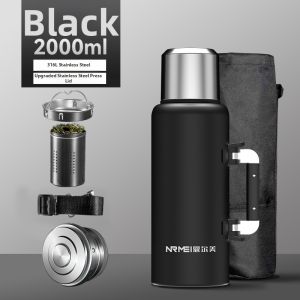 Stainless Steel Insulated Cup Large Capacity Thermal Tea Mug