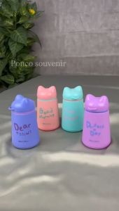 Botol/Tumbler Kucing 350 ML Tanpa Kemasan dan Pakai Kemasan