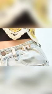 TWOL Miniature Animal-Shaped Trouser Pin to Adjust the Waist of Pants - Cute and Convenient 1 Pair