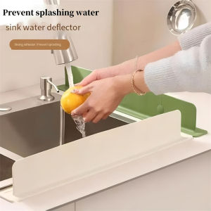 Dizoey Silicone Sink Baffle Splash Guard Protect Cloth From Splashing Water Baffle Splash Protector For Washing Dishes Faucet Kitchen