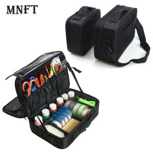 Fishing Accessories Case Waterproof Fishing Lures Bag Organizer Portable Fishing Tools Storage Bag with Adjustable Dividers