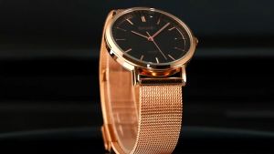 PENGIRIMAN INSTANT - Jam tangan wanita skmei 1664 original rantai mesh