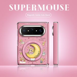 SUPER MOUSE | Magnetic Flip Full-Protect Leather Case for Foldable Phone