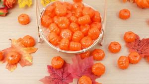 10/20Pcs Artificial Pumpkin Vegetable for Thanksgiving Decoration Harvest Autumn Home Room Decor Dining Table Center Ornament
