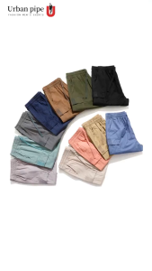 [New Style]URBAN PIPE Fashionable 4 Pocket Cargo Shorts For Men Above The Knee Drawsting Short 5220
