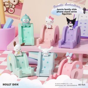 LANGBOWANG | Kitty & Cinnamoroll Sanrio Family Slide Phone Stand