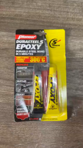 Keo Epoxy Durasteel 5 chịu nhiệt 300 độ C gắn các vết nứt vỡ gỗ nhựa kim loại dùng cho những nơi nhiệt độ cao