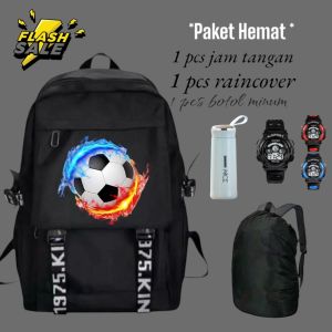 Tas Ransel anak SD SMP karakter kartun lucu anak kecil bola