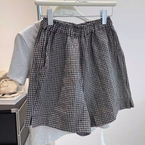 PAZHAOLANG | Big Size Elastic Waist Wide Legged Culottes Summer Shorts for Men and Women