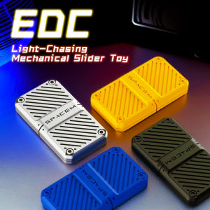 Haptic Coin Magnetic Slider Toy - EDC Push Fidget Spinner for Stress Relief ADHD & Focus -  Kids Adult Fun and Relaxing Gift