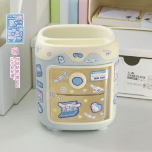 Hộp Đựng Đồ Acrylic Trong Suốt Đựng Bút Đa Năng Để Bàn Học Văn Phòng Phẩm Giá Để Đồ Bằng Nhựa Đựng Bút