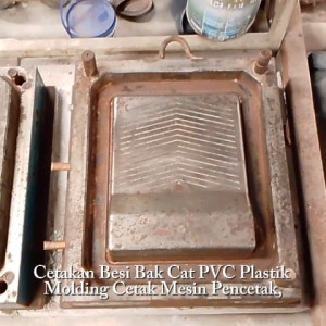 Cetakan Besi Bak Cat PVC Plastik Molding Cetak Mesin Pencetak