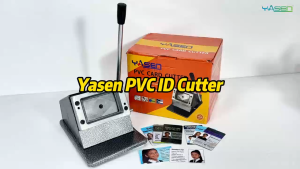 PVC Card Cutter Machine Heavy Duty ATM Size 86x54mm for ID Membership PVC Cards