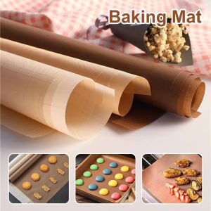 1Pcs Baking Mat Reusable Non-Stick Oil-Proof Baking Paper Heat-Resistant Oven Liner Sheet BBQ Pad Baking Tools