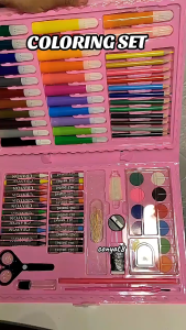 [HOT] 168 PCS Kids Super Mega ART Coloring Set for Arts & Crafts / Drawing & Painting Supplies