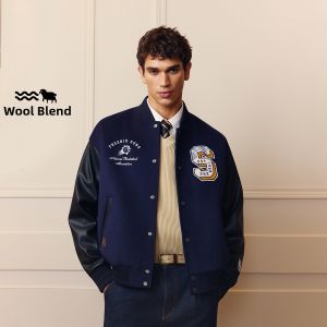 Jack Jones | NBA Collaborative Embroidered Loose Fall New Jacket