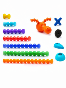 Glossy Bamboo Rod Construction Toy Parts
